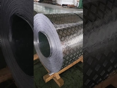 folhas gravadas de alumínio do diamante 4X8Ft 1001 6061 quadriculado